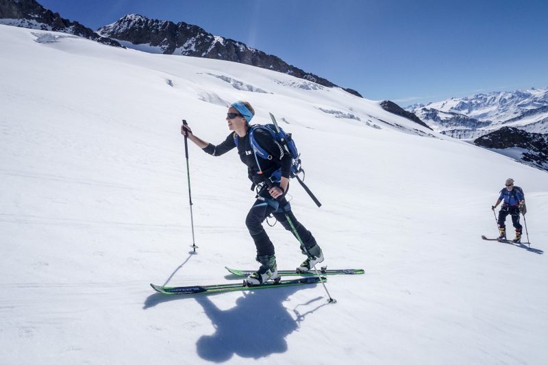 Dôme glaciers ski randonnée Mont Blanc alpinisme