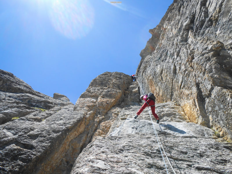 Pierra Menta Escalade Grimpe Voie historique Loustalot Zwinlgenstein Beaufortain