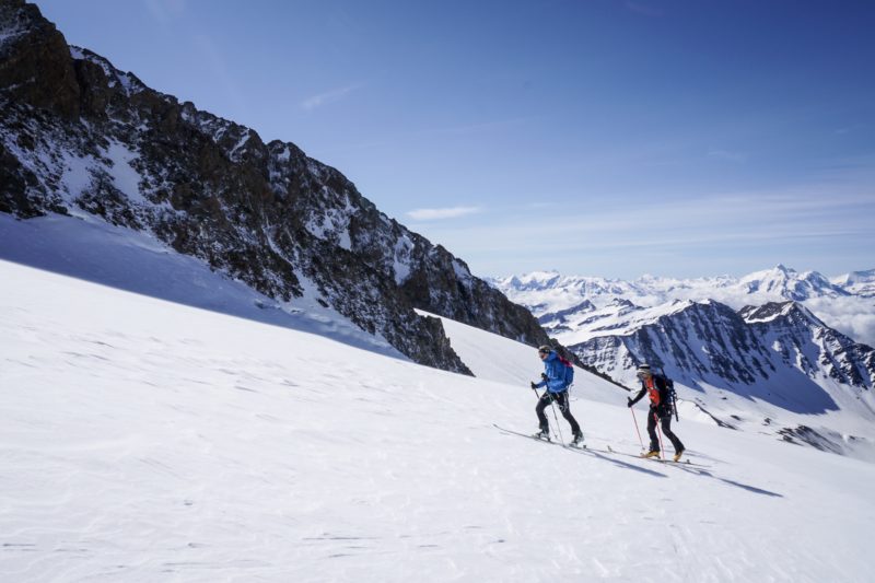 aiguille des glacier dôme des glaciers ski de randonnée ski alpinisme beaufortain tarentaise mont blanc