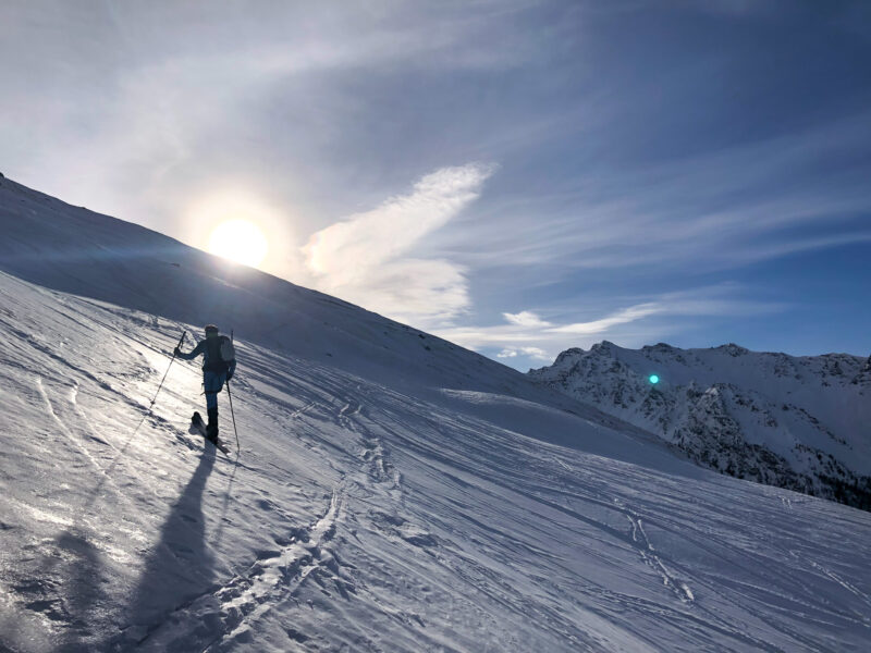 Queyras Pic Château Renard ski de randonnée ski de rando Saint Véran Fontgillarde