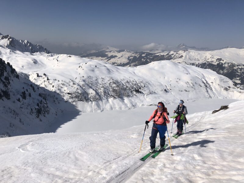 Rocher des Enclaves Beaufortain ski de rando ski de randonnée