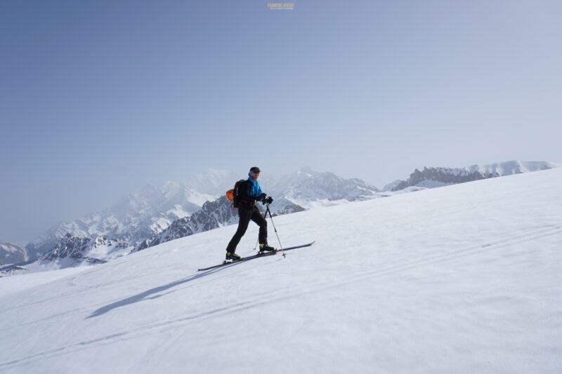 Rocher des Enclaves Beaufortain ski de randonnée ski de rando Arêches Beaufort la Girotte