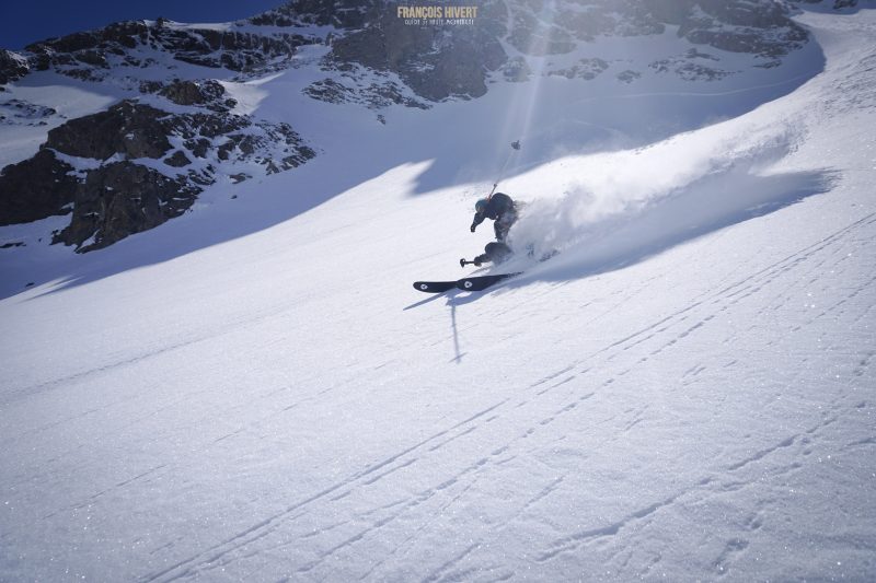 Aiguille Grand fond face nord ski randonnée Beaufortain